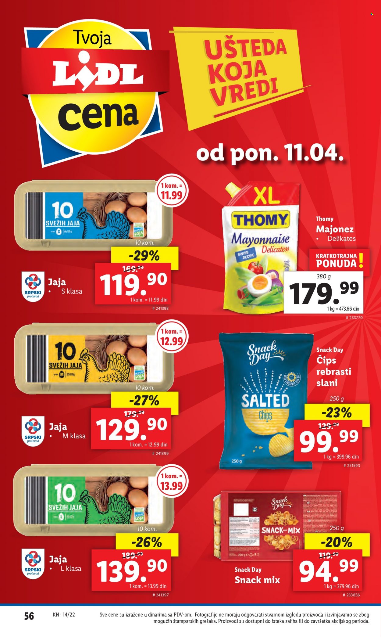 Lidl katalog - 07.04.2022 - 13.04.2022. Stranica 56