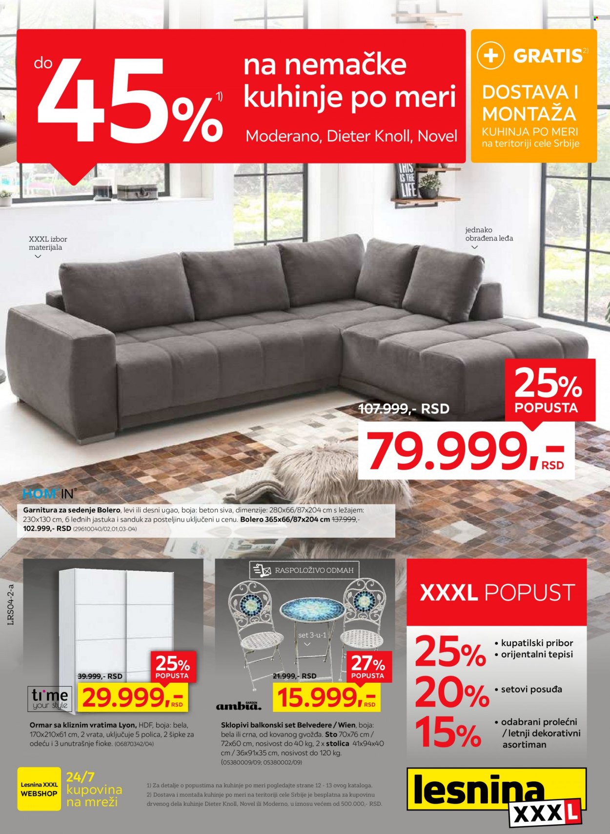 Lesnina XXXL katalog - 04.04.2022 - 01.05.2022. Stranica 1