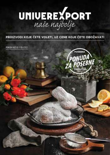 Univerexport katalog - 03.04.2022 - 30.04.2022.