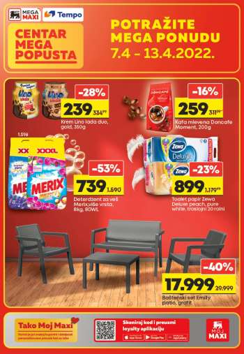 Mega Maxi katalog - 07.04.2022 - 13.04.2022.