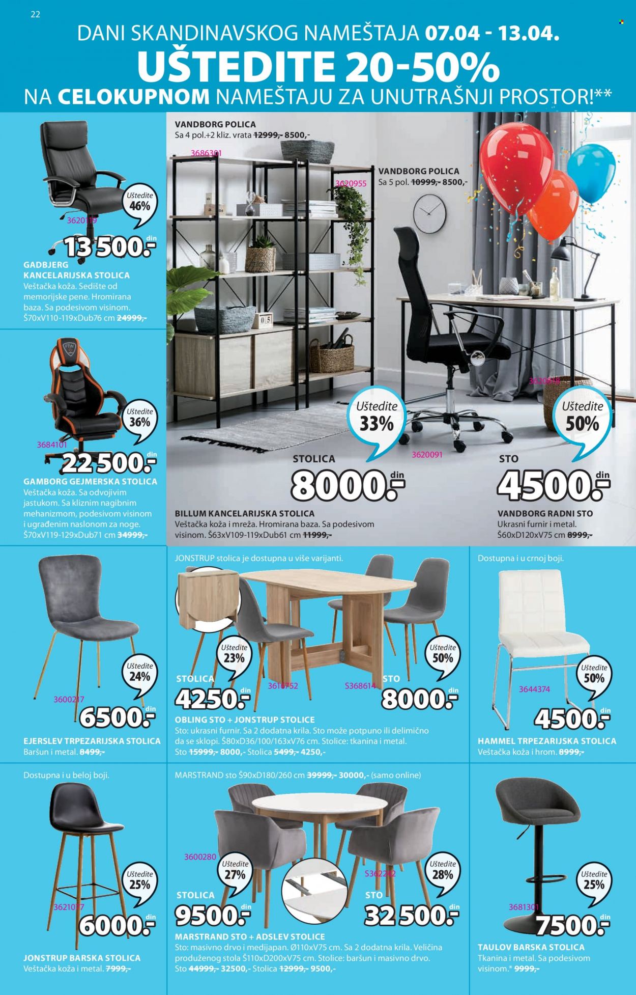 JYSK katalog - 07.04.2022 - 20.04.2022. Stranica 22