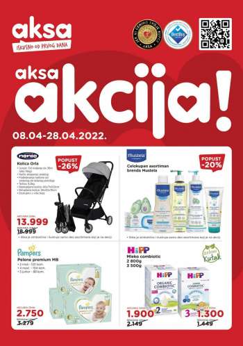Aksa katalog - 08.04.2022 - 28.04.2022.