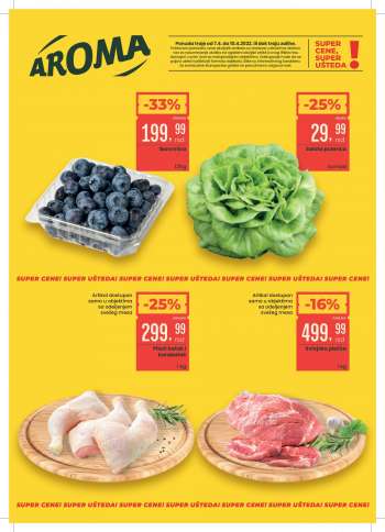 Aroma Market katalog - 07.04.2022 - 10.04.2022.