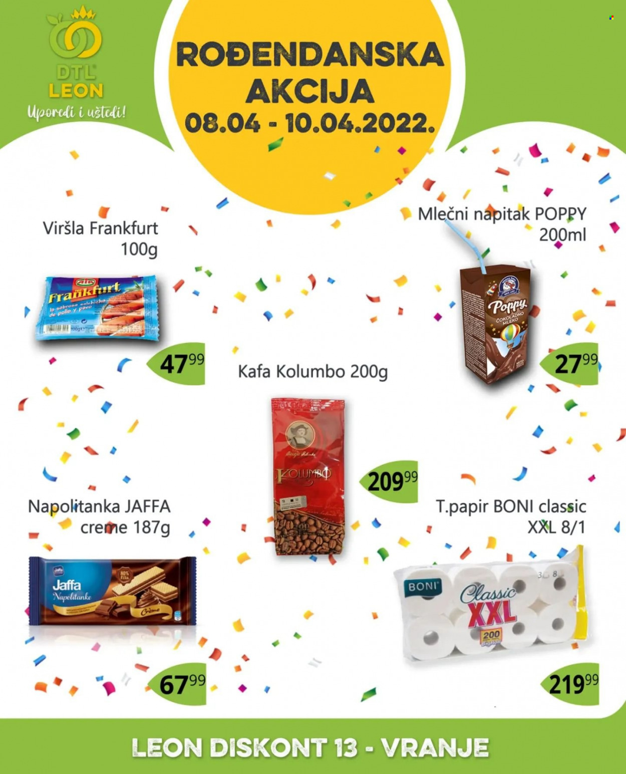 Leon Diskont katalog - 08.04.2022 - 10.04.2022. Stranica 1