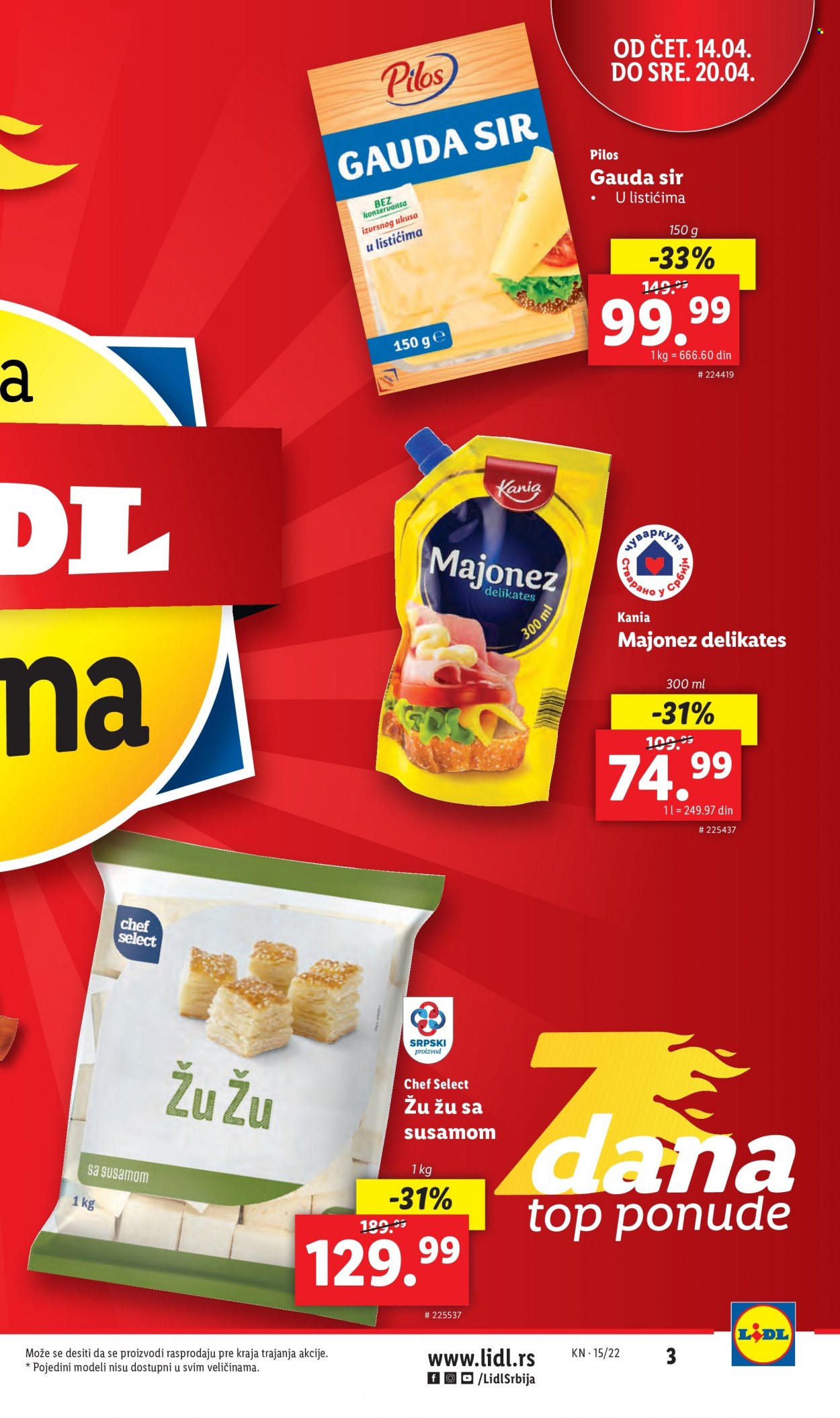 Lidl katalog - 14.04.2022 - 20.04.2022. Stranica 3