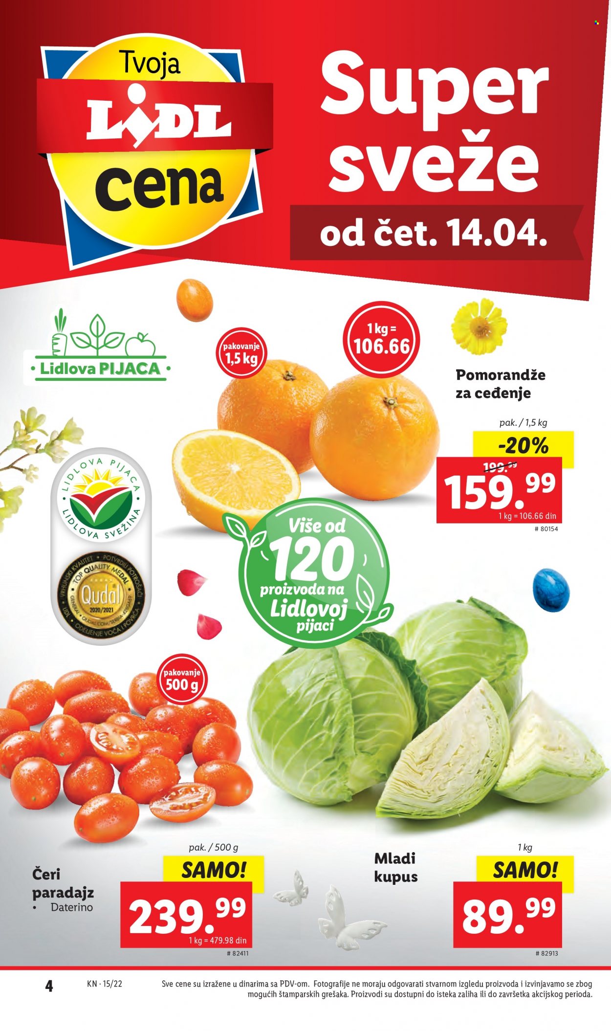 Lidl katalog - 14.04.2022 - 20.04.2022. Stranica 4