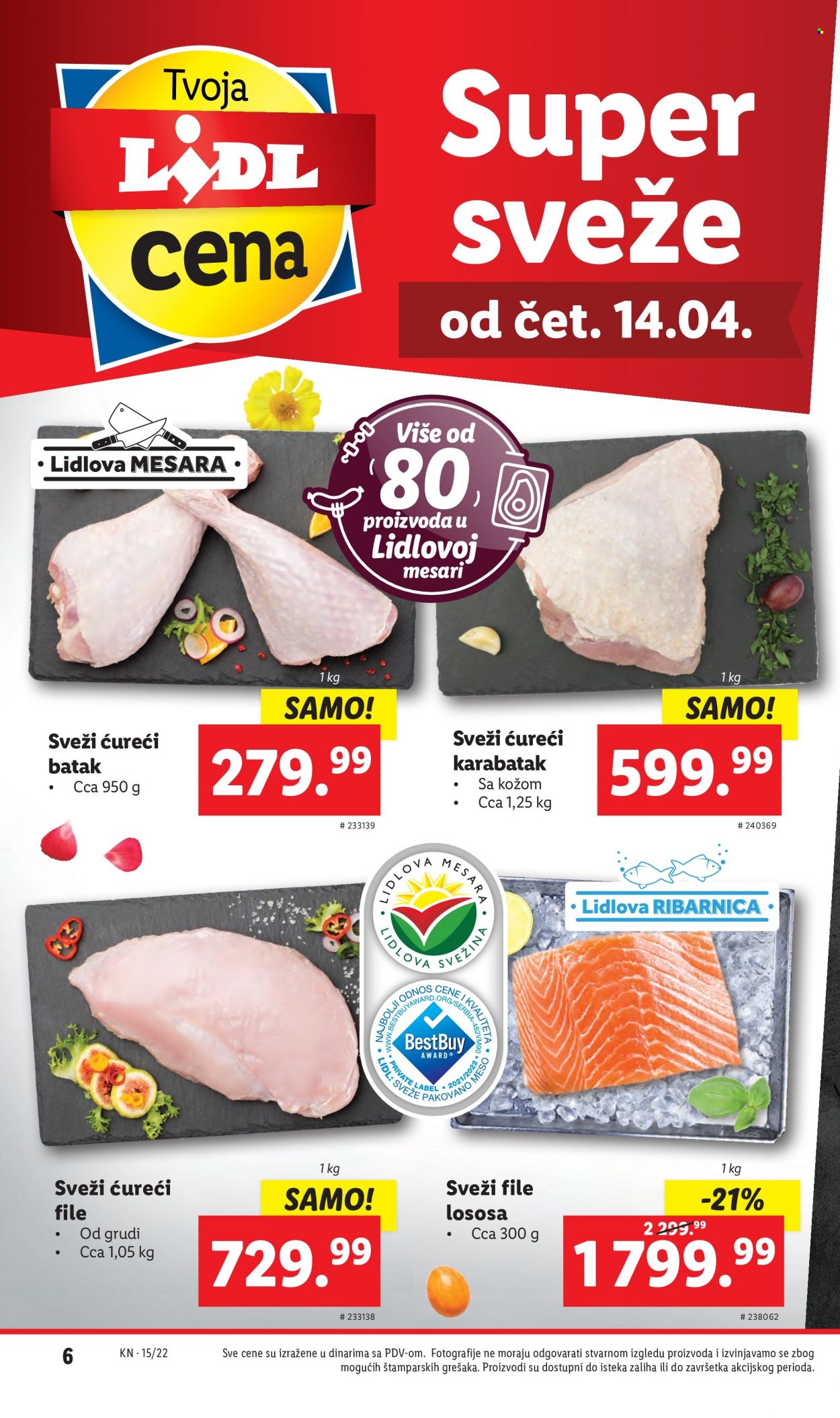 Lidl katalog - 14.04.2022 - 20.04.2022. Stranica 6