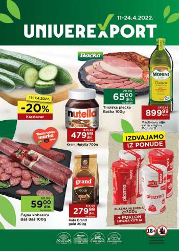 Univerexport katalog - 11.04.2022 - 24.04.2022.