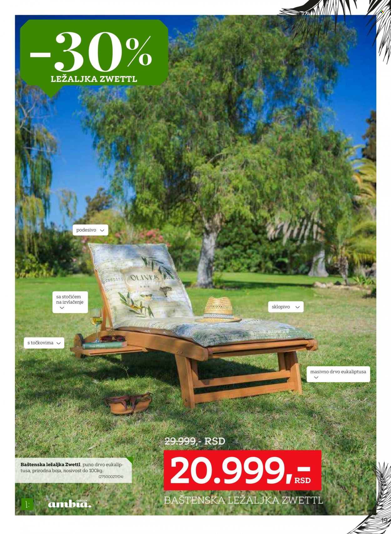 Lesnina XXXL katalog - 12.04.2022 - 22.05.2022. Stranica 19