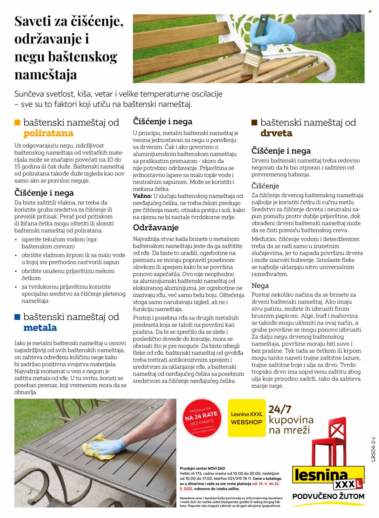 Lesnina XXXL katalog - 12.04.2022 - 22.05.2022. Stranica 28