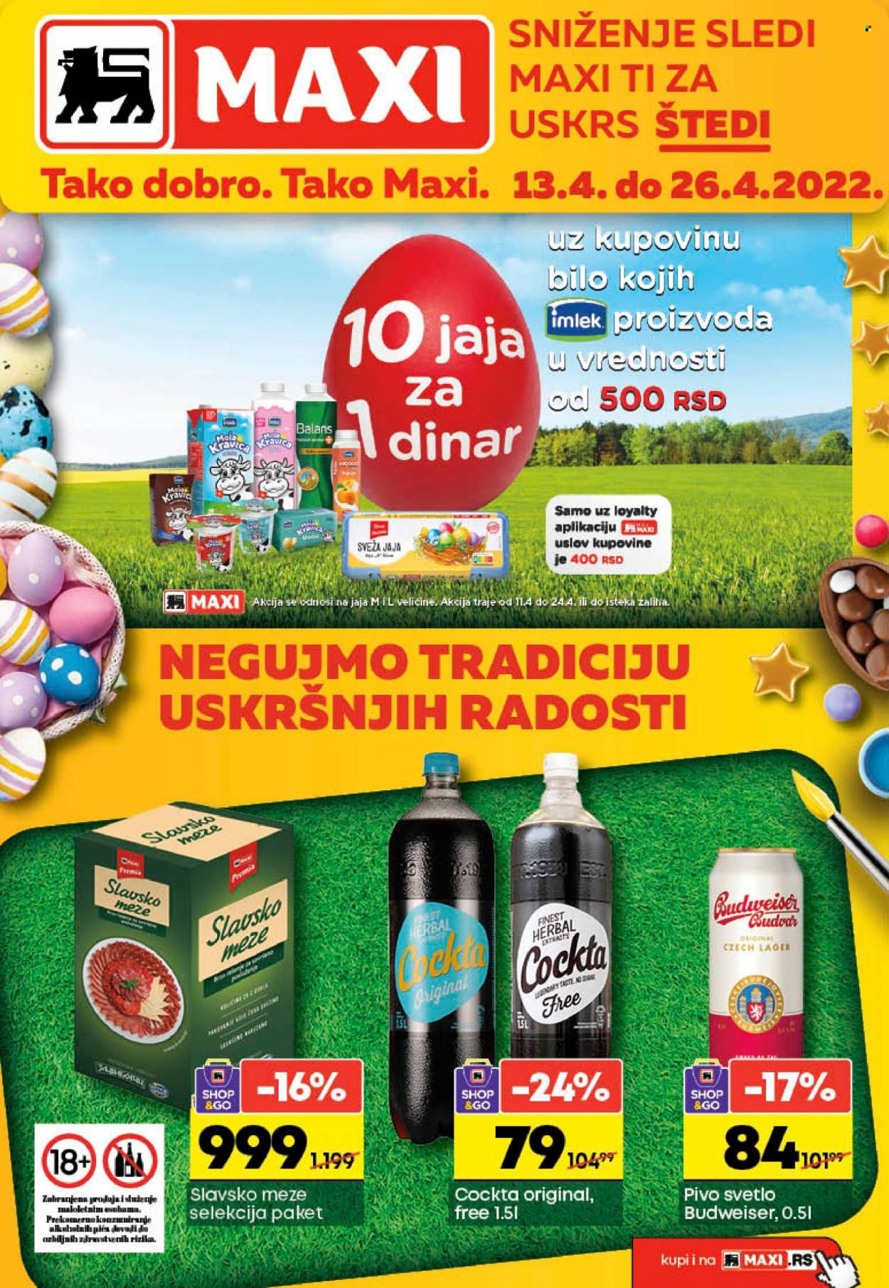 Maxi katalog - 13.04.2022 - 26.04.2022. Stranica 1