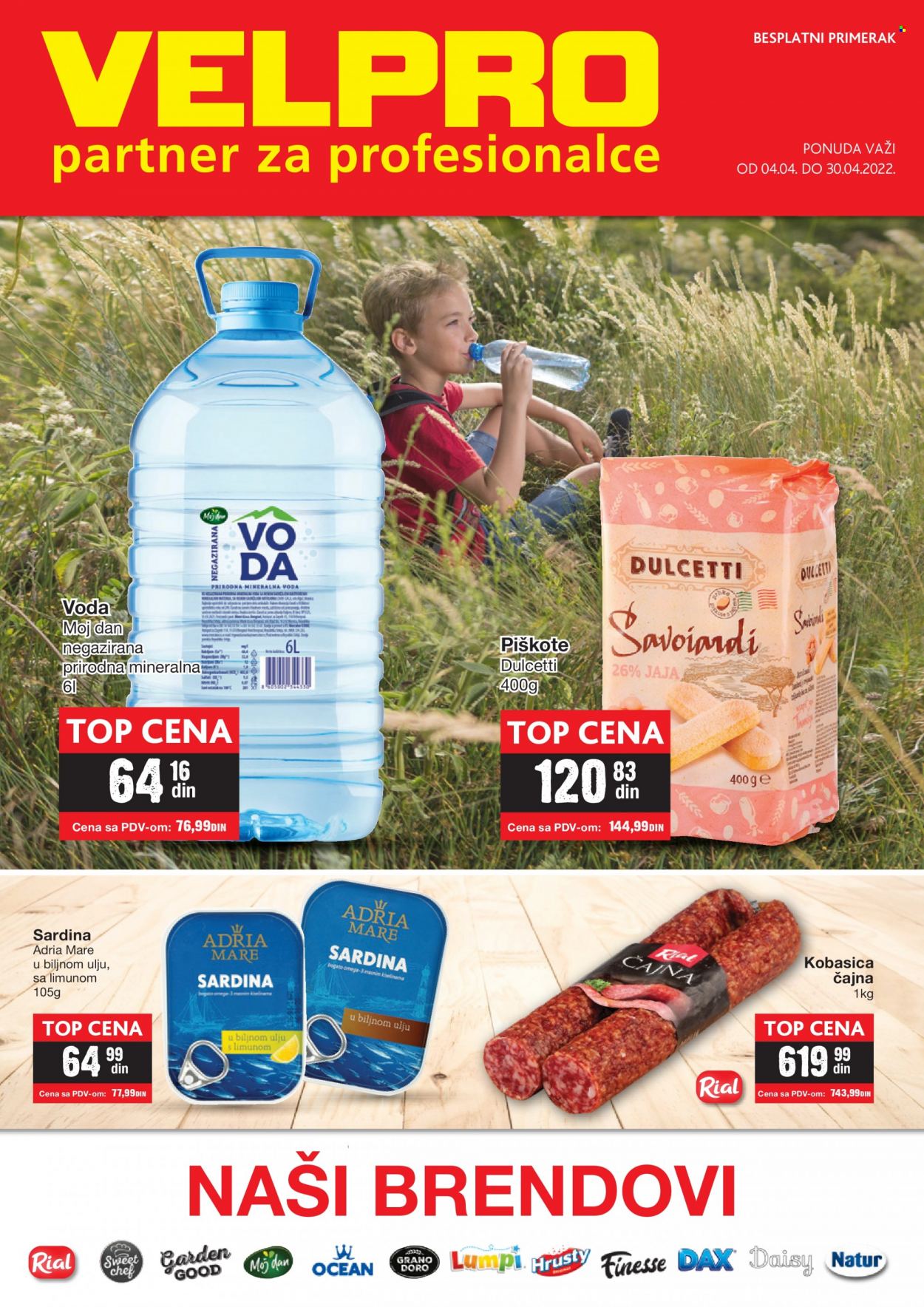 Velpro katalog - 04.04.2022 - 30.04.2022. Stranica 1