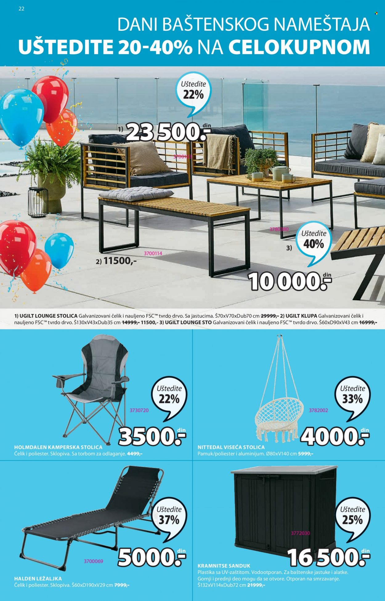 JYSK katalog - 14.04.2022 - 27.04.2022. Stranica 22