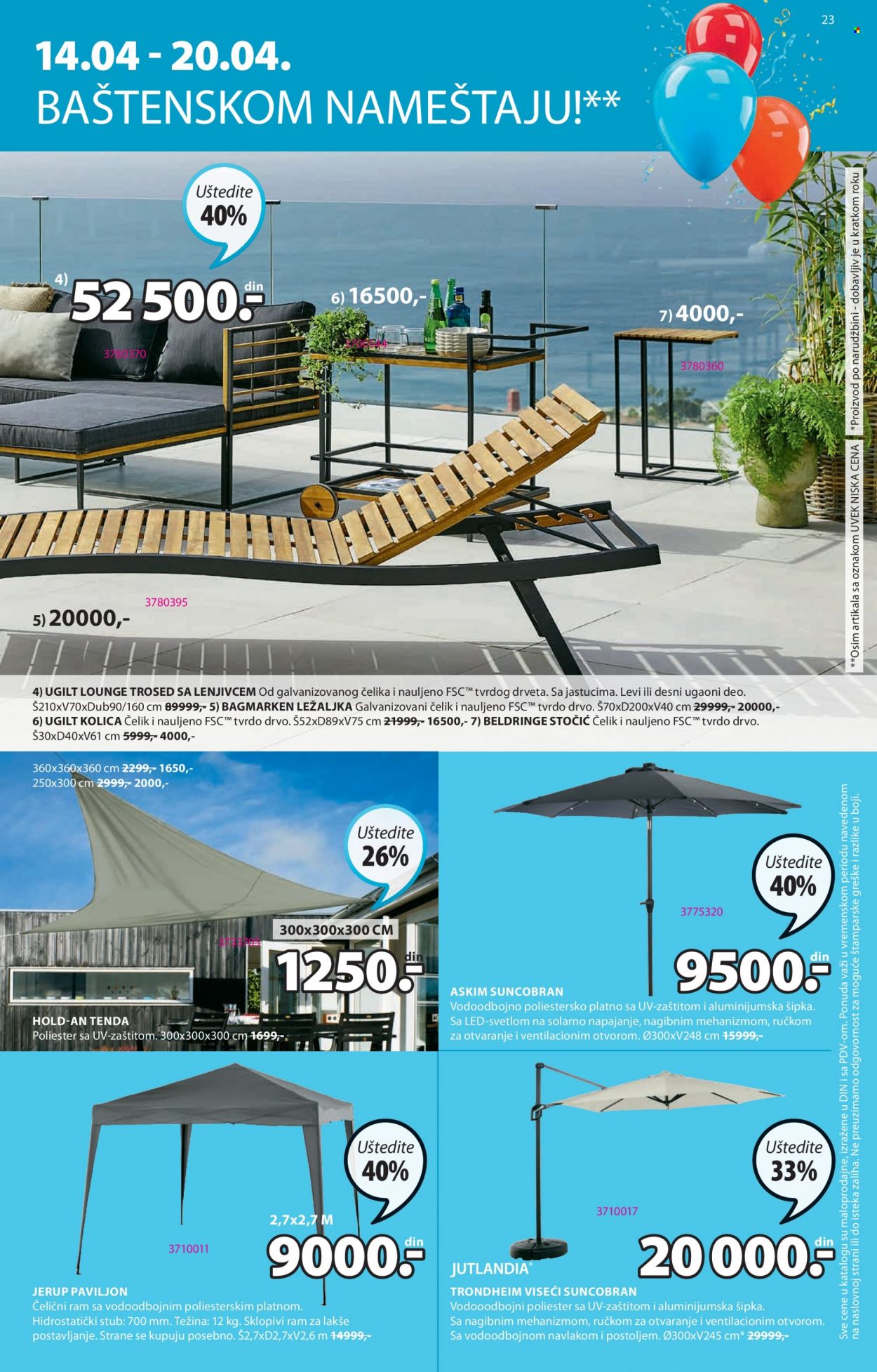 JYSK katalog - 14.04.2022 - 27.04.2022. Stranica 23