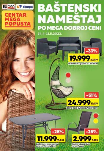 Mega Maxi katalog - 14.04.2022 - 11.05.2022.