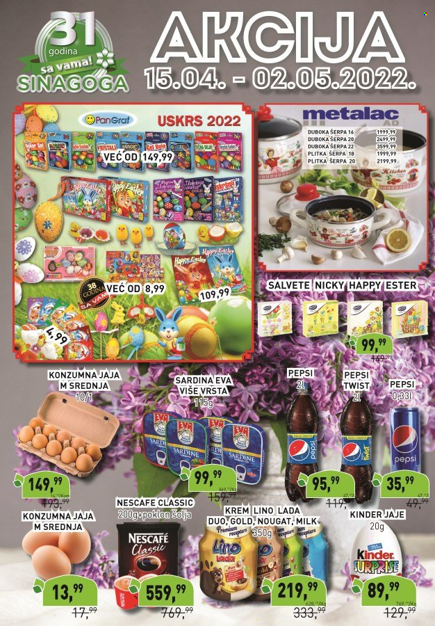 Sinagoga katalog - 15.04.2022 - 02.05.2022. Stranica 1