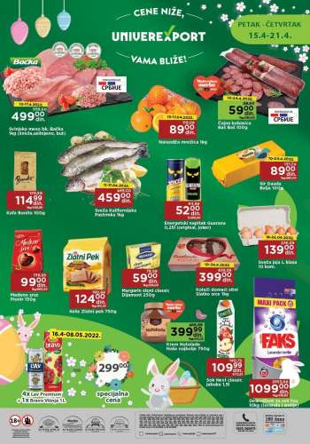 Univerexport katalog - 15.04.2022 - 21.04.2022.