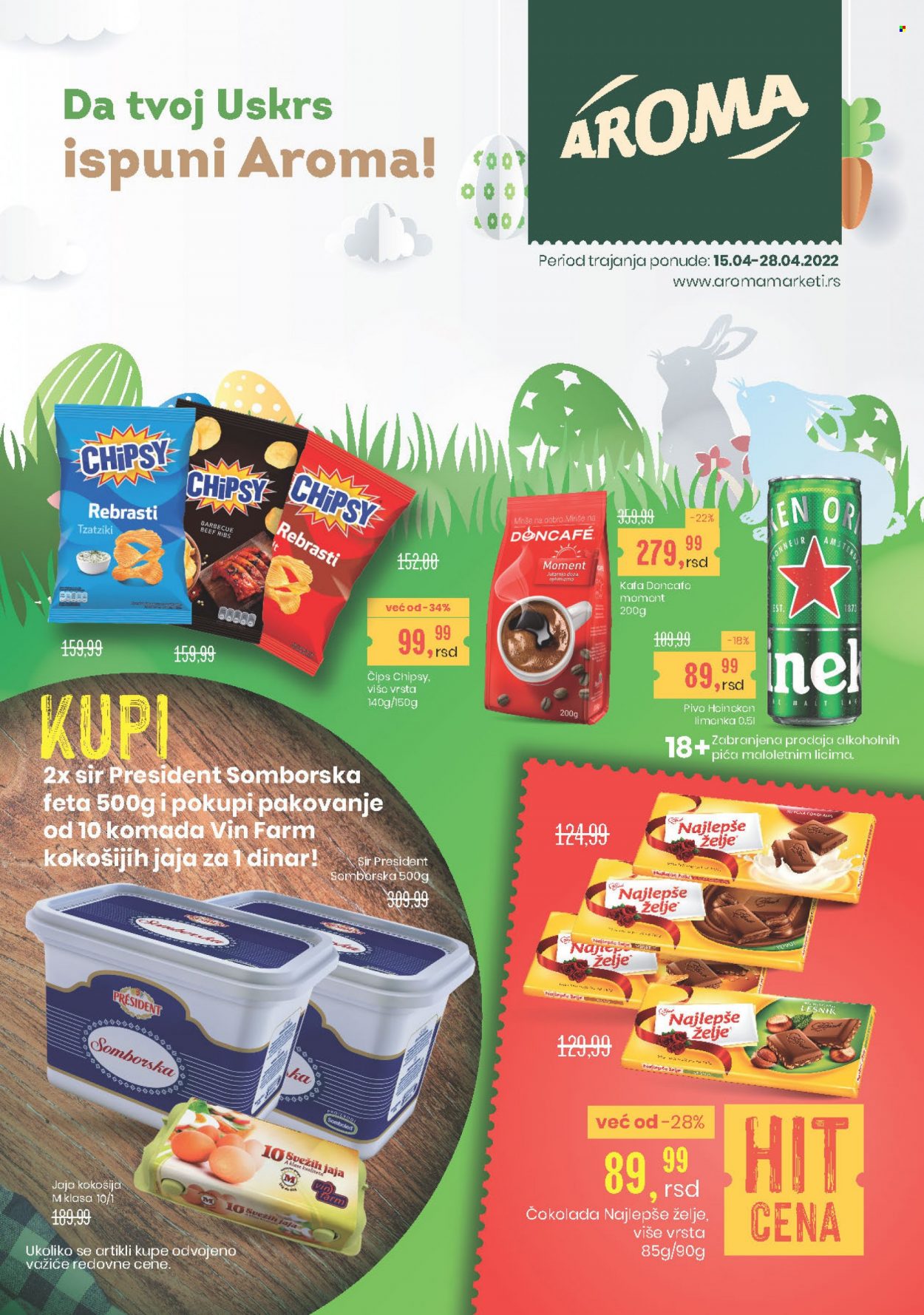 Aroma Market katalog - 15.04.2022 - 28.04.2022. Stranica 1