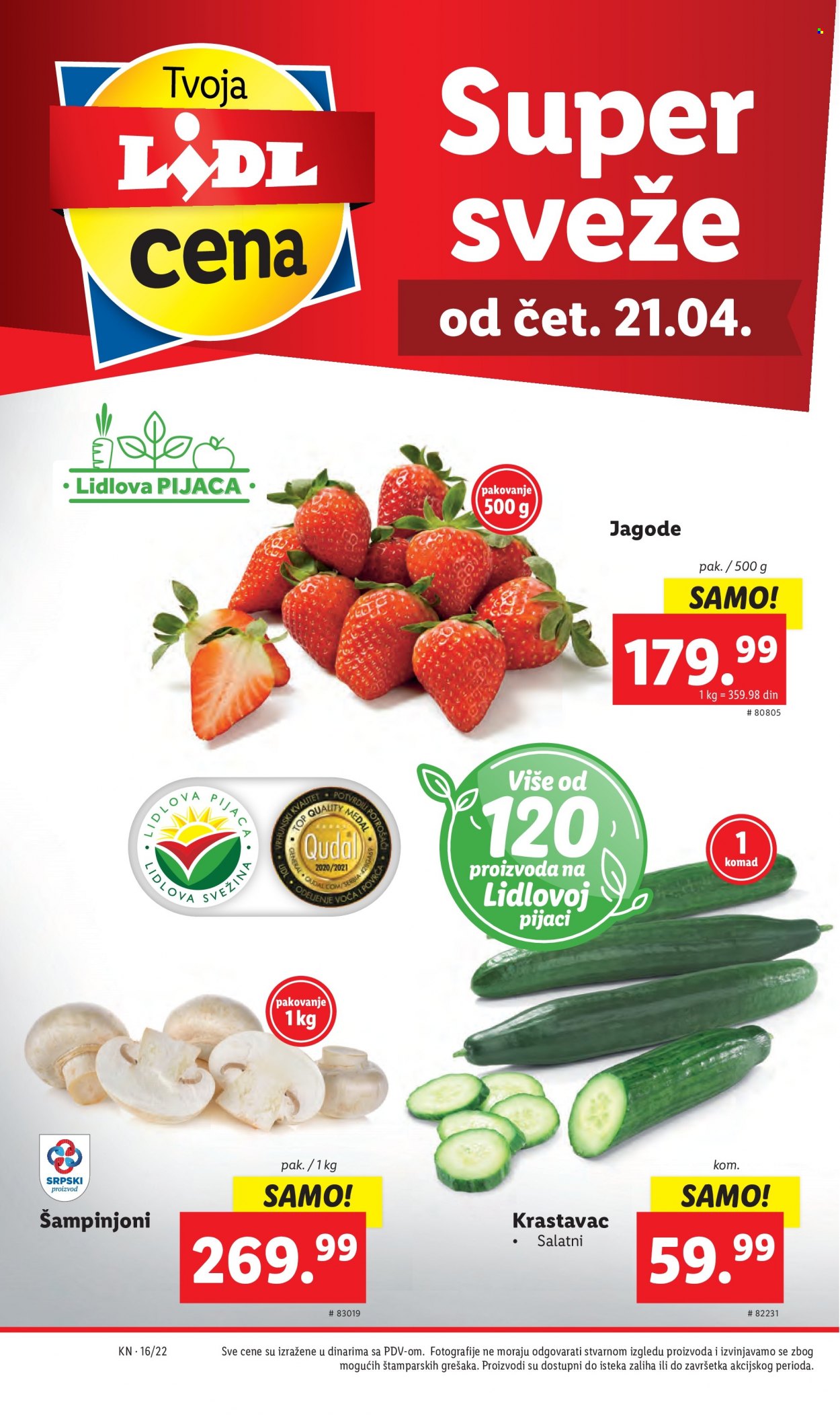 Lidl katalog - 21.04.2022 - 27.04.2022. Stranica 4