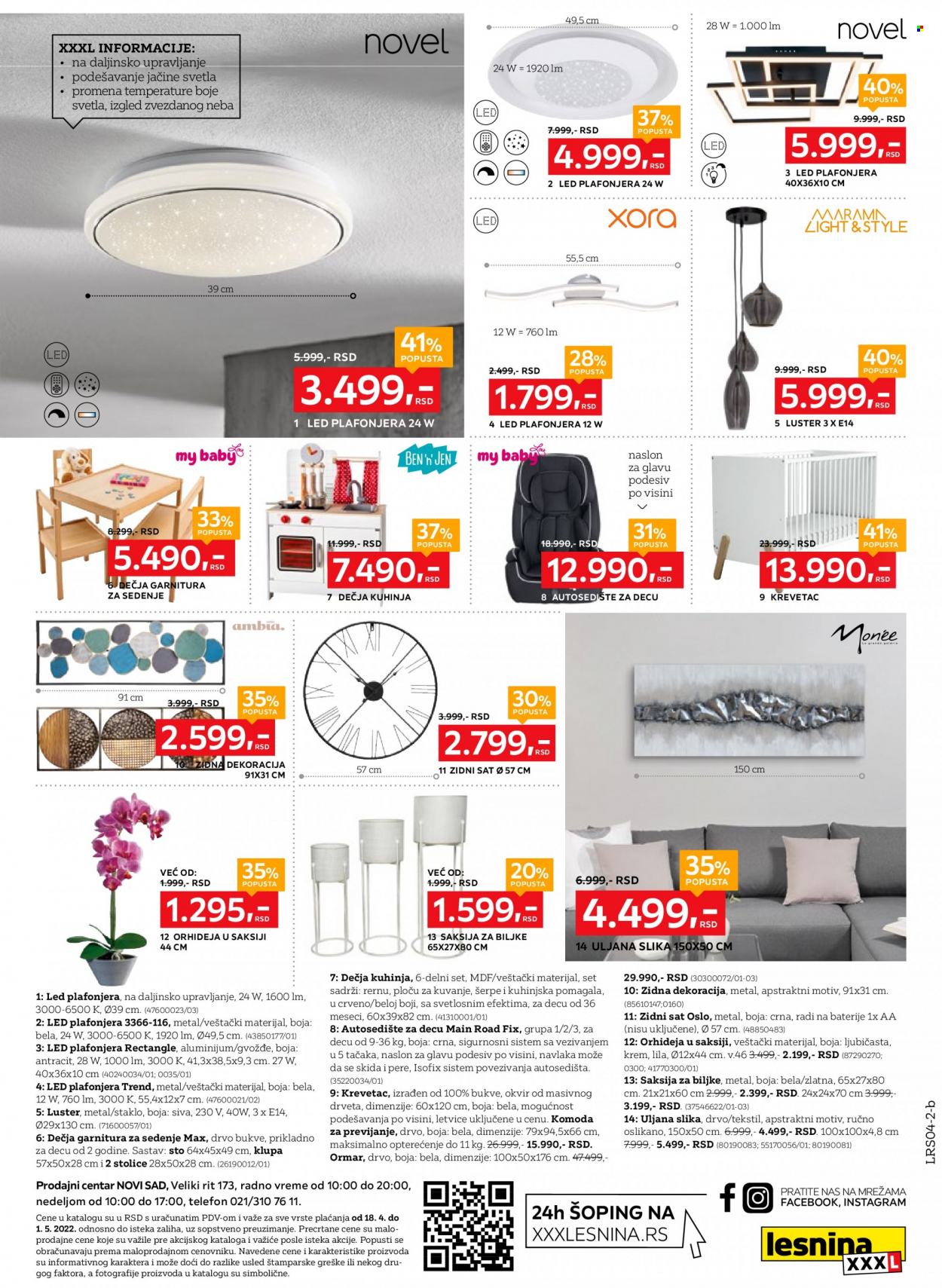 Lesnina XXXL katalog - 18.04.2022 - 01.05.2022. Stranica 8