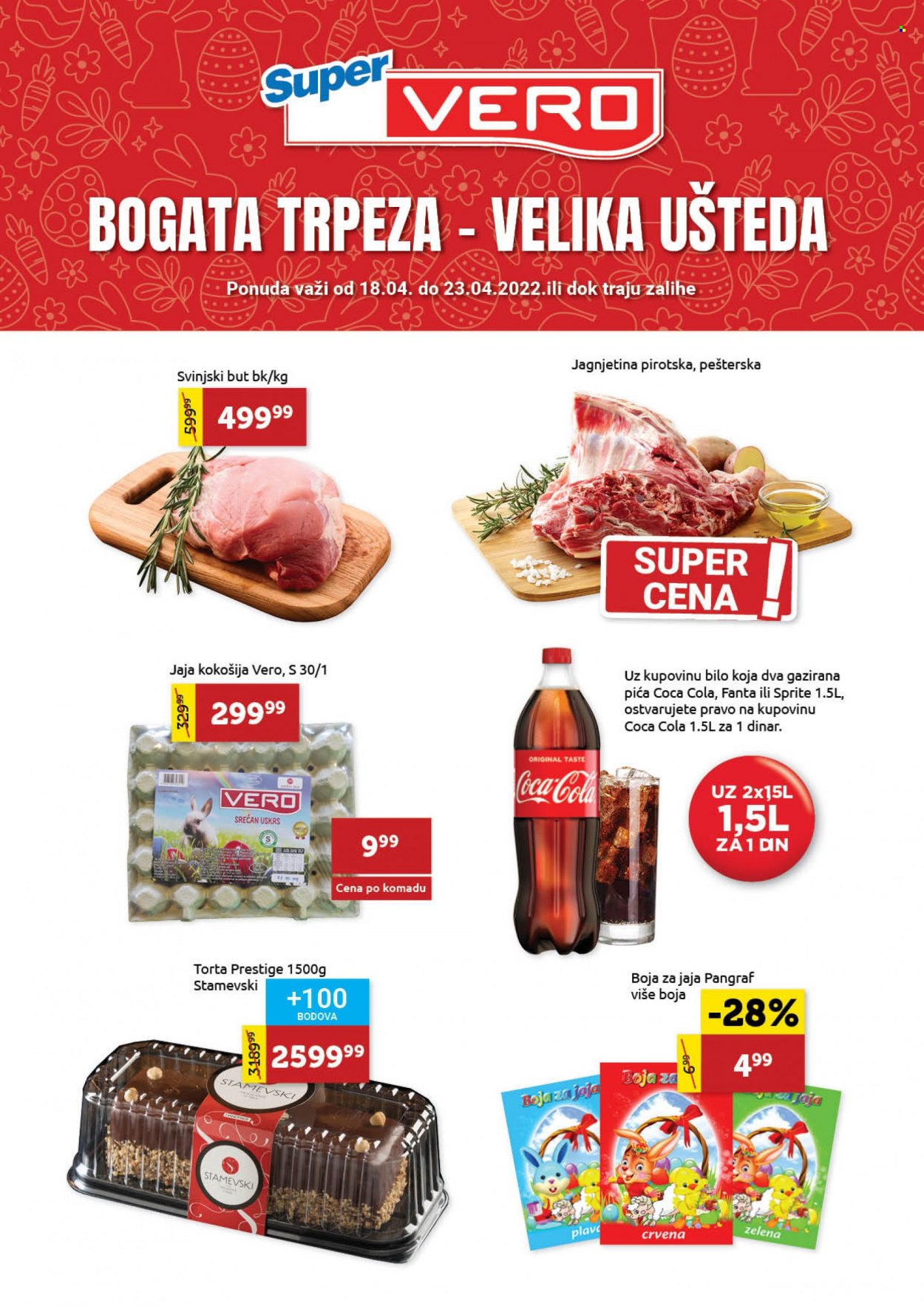 SuperVERO katalog - 18.04.2022 - 23.04.2022. Stranica 1