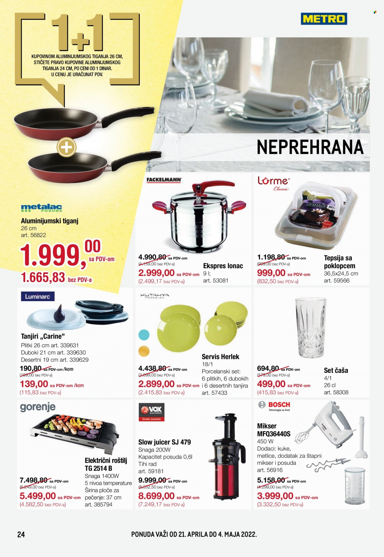 Metro katalog - 21.04.2022 - 04.05.2022. Stranica 24