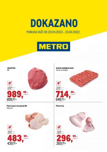 Metro katalog - 20.04.2022 - 23.04.2022.