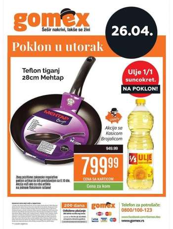 Gomex katalog - 26.04.2022 - 26.04.2022.