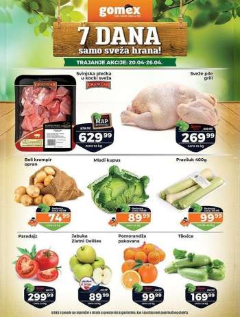 Gomex katalog - 20.04.2022 - 26.04.2022.