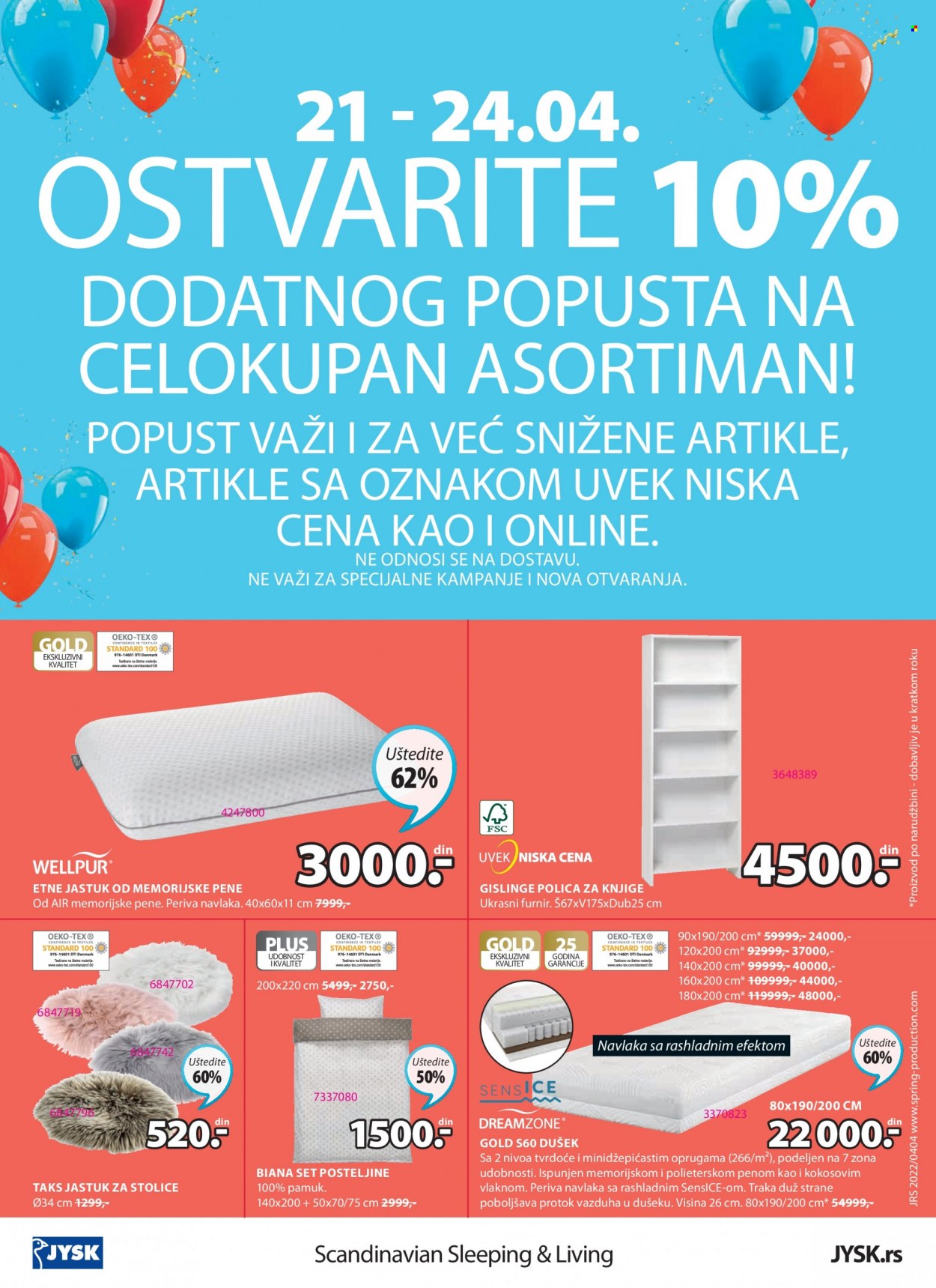 JYSK katalog - 21.04.2022 - 04.05.2022. Stranica 16