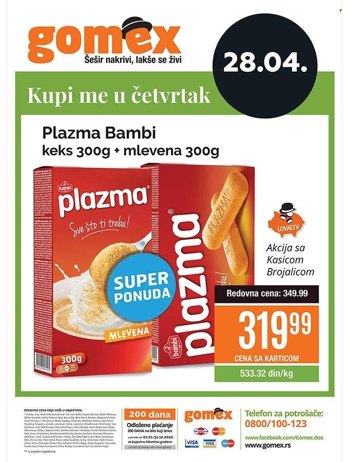 Gomex katalog - 28.04.2022 - 28.04.2022. Stranica 1