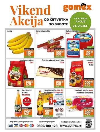 Gomex katalog - 21.04.2022 - 23.04.2022.