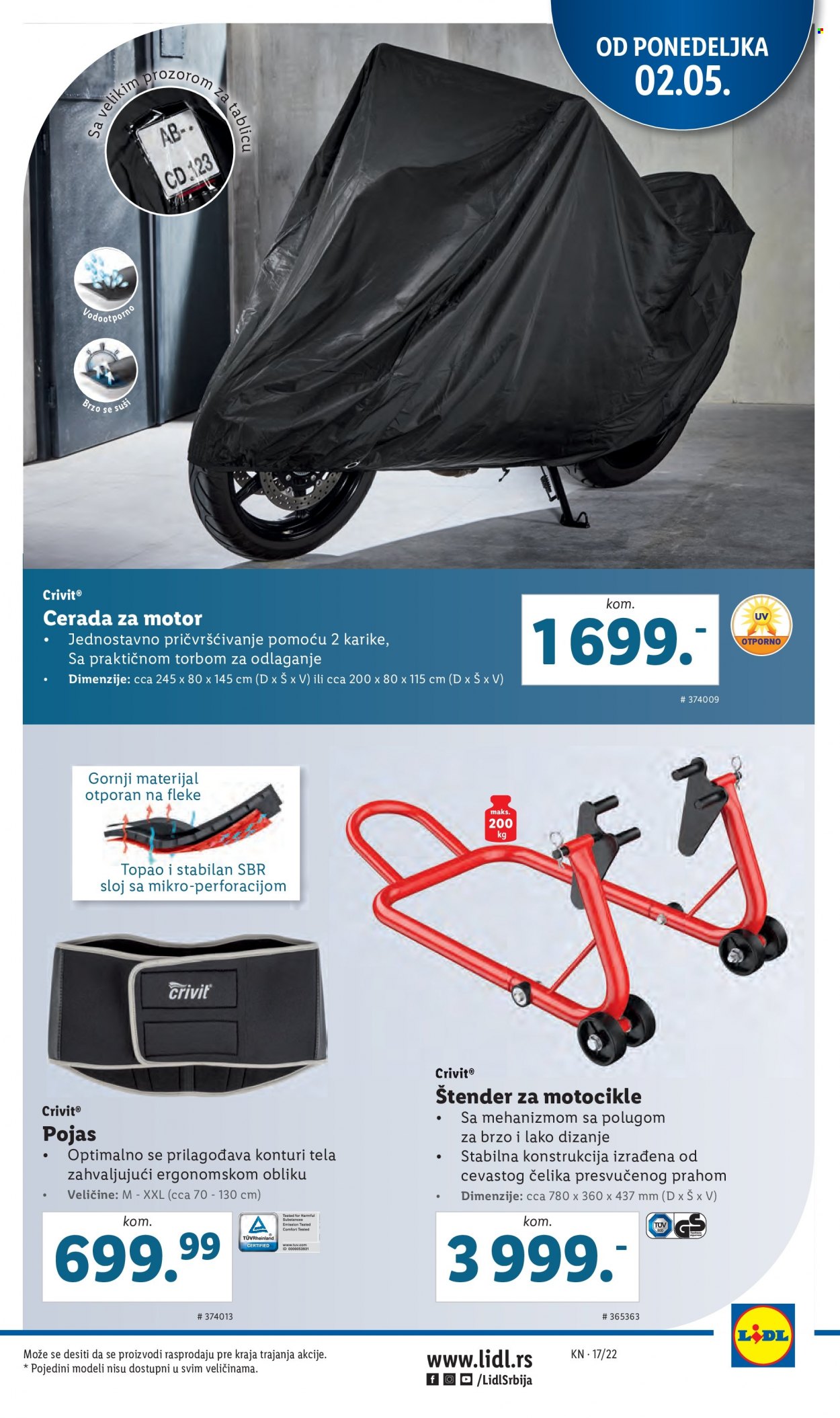 Lidl katalog - 28.04.2022 - 04.05.2022. Stranica 43