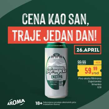 Aroma Market katalog - 26.04.2022 - 26.04.2022.
