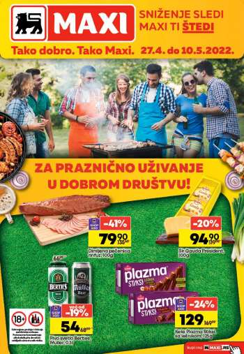 Maxi katalog - 27.04.2022 - 10.05.2022.