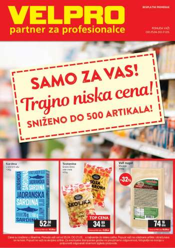 Velpro katalog - 25.04.2022 - 21.05.2022.