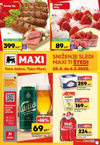 Maxi katalog - 28.04.2022 - 04.05.2022.