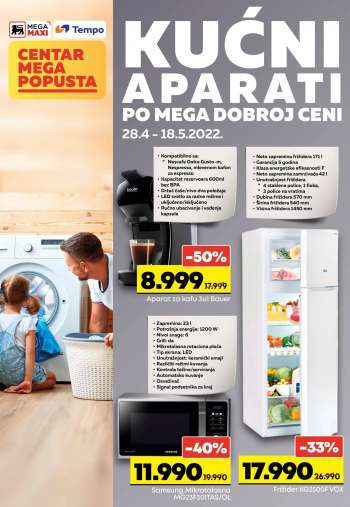 Mega Maxi katalog - 28.04.2022 - 18.05.2022.