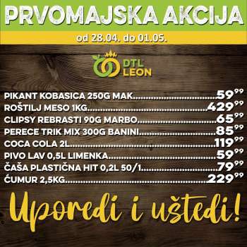 Leon Diskont katalog - 28.04.2022 - 01.05.2022.