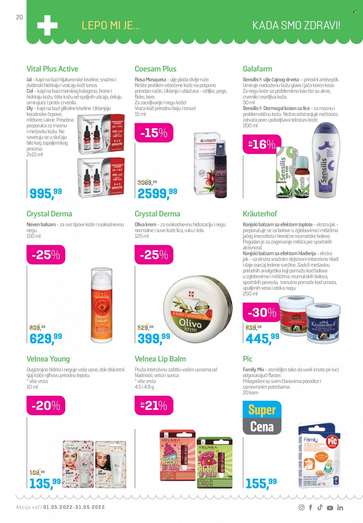 Lilly Drogerie katalog - 01.05.2022 - 31.05.2022. Stranica 20