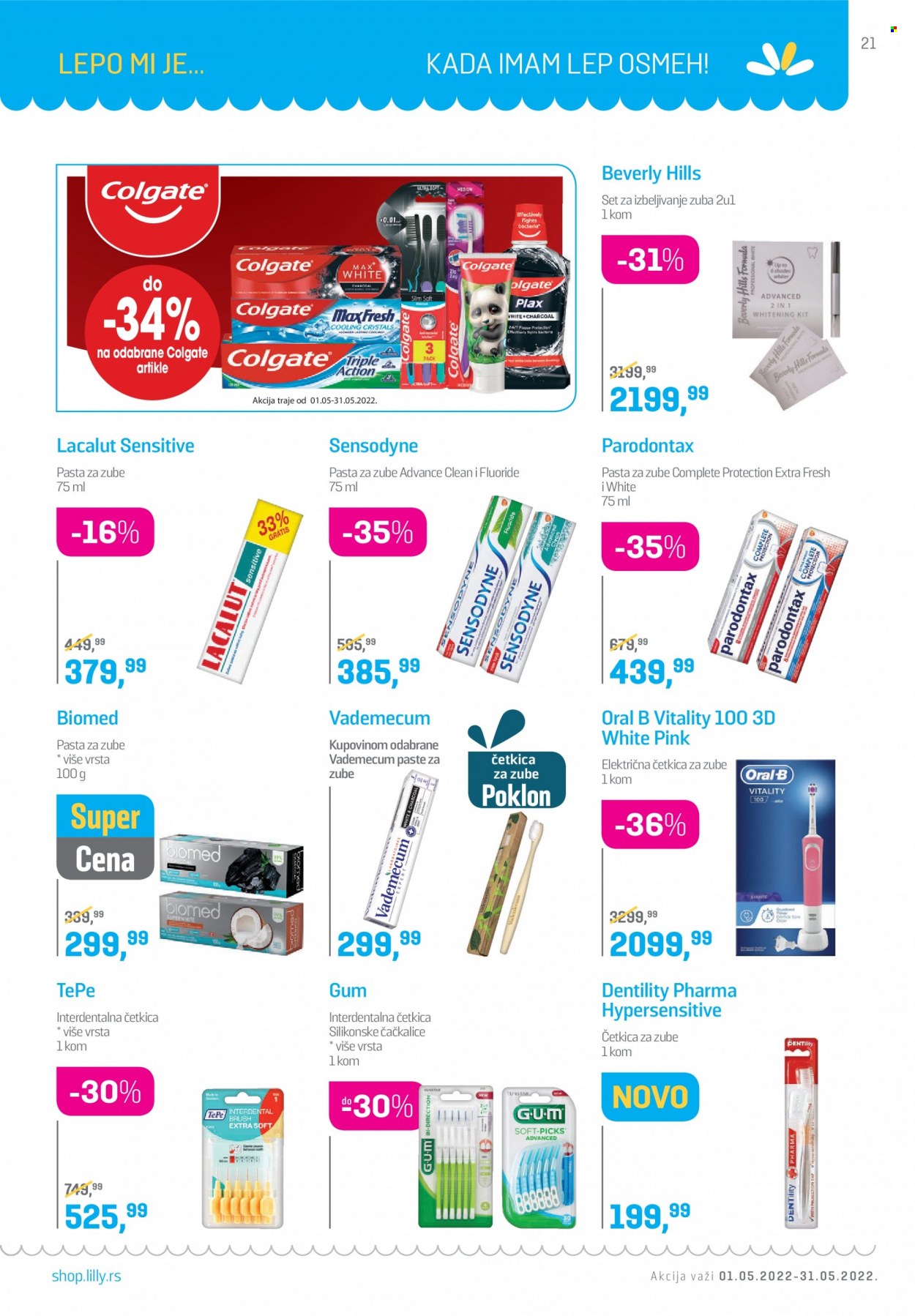 Lilly Drogerie katalog - 01.05.2022 - 31.05.2022. Stranica 21