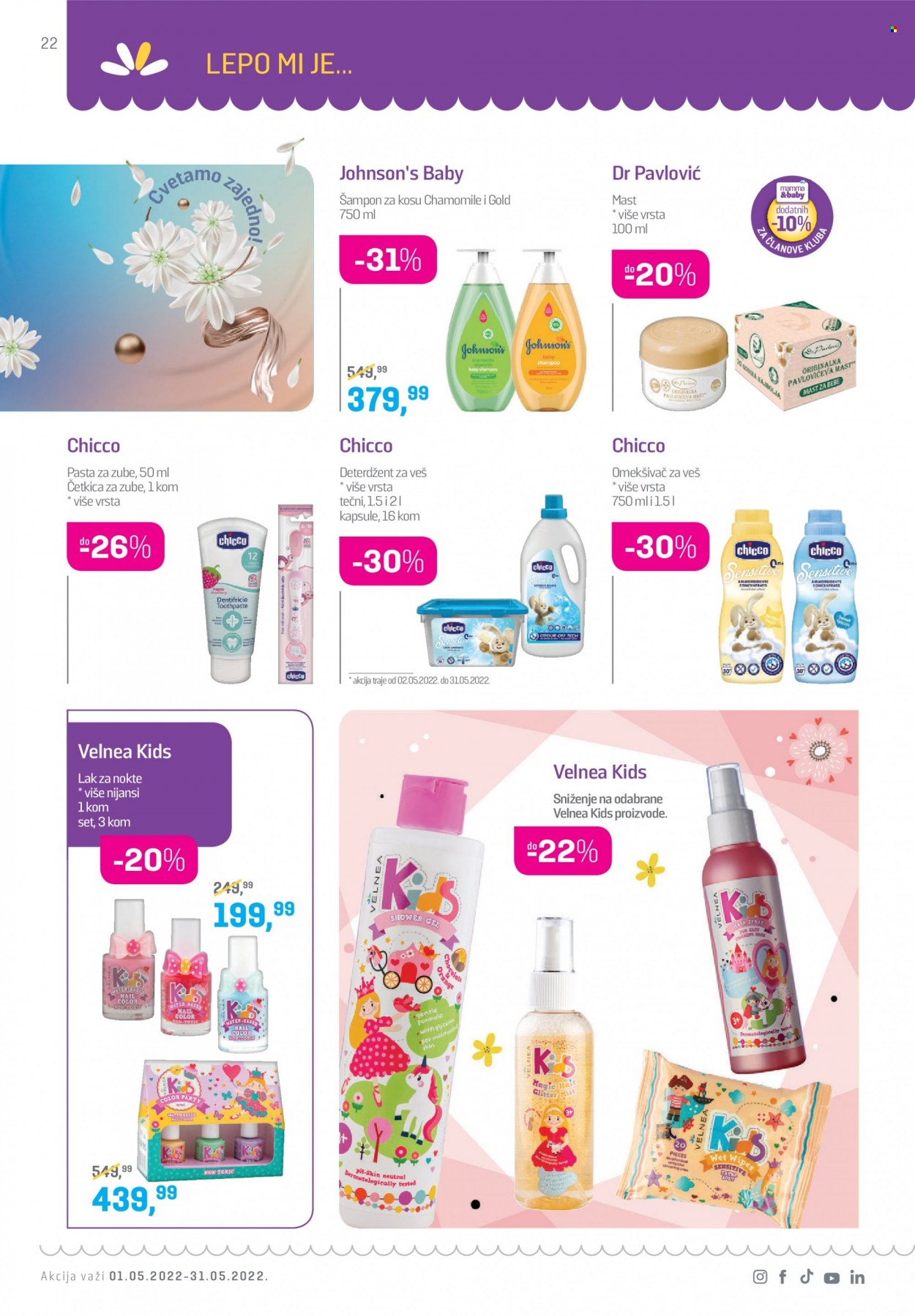Lilly Drogerie katalog - 01.05.2022 - 31.05.2022. Stranica 22