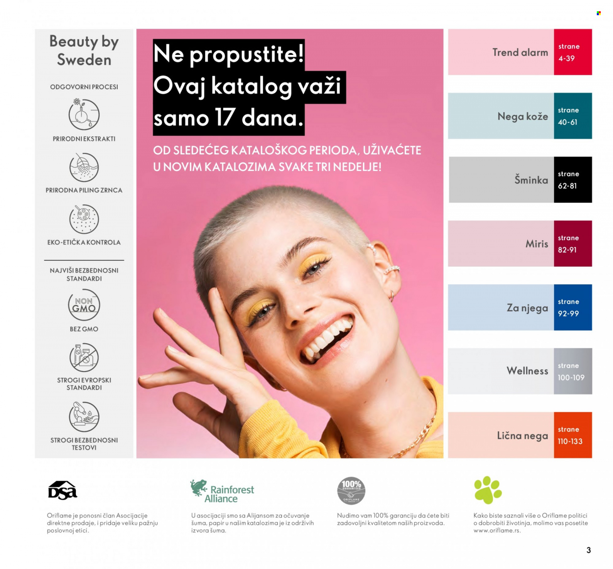 Oriflame katalog - 01.05.2022 - 17.05.2022. Stranica 3