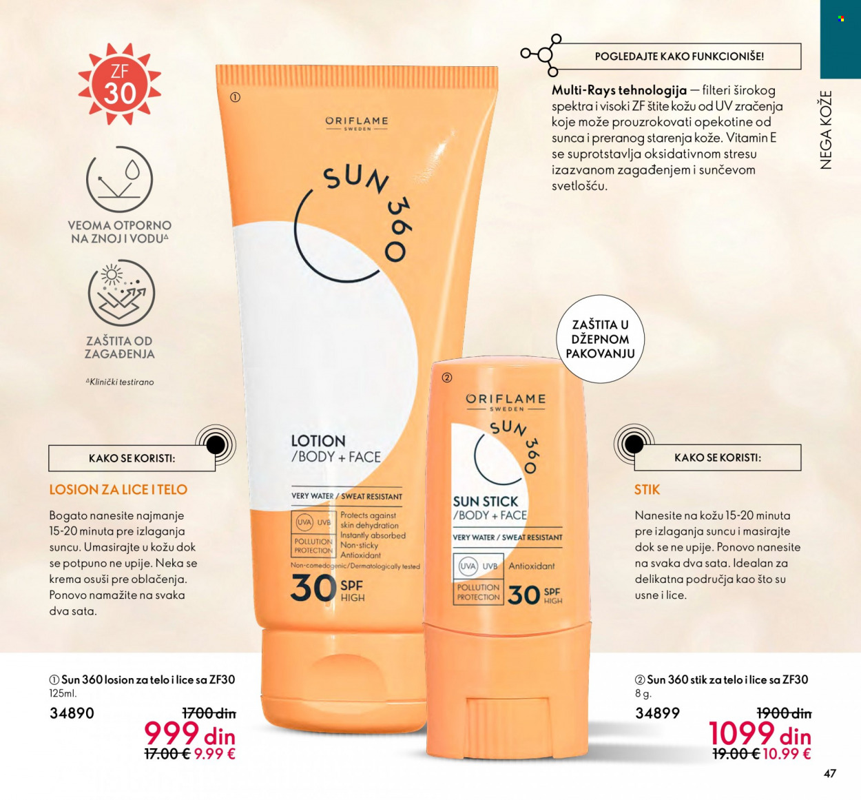 Oriflame katalog - 01.05.2022 - 17.05.2022. Stranica 47