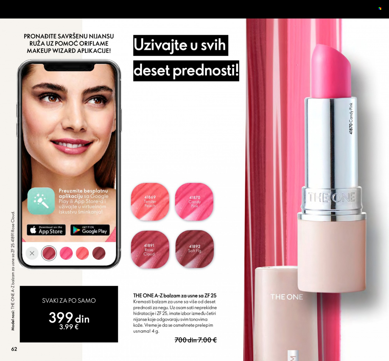 Oriflame katalog - 01.05.2022 - 17.05.2022. Stranica 62