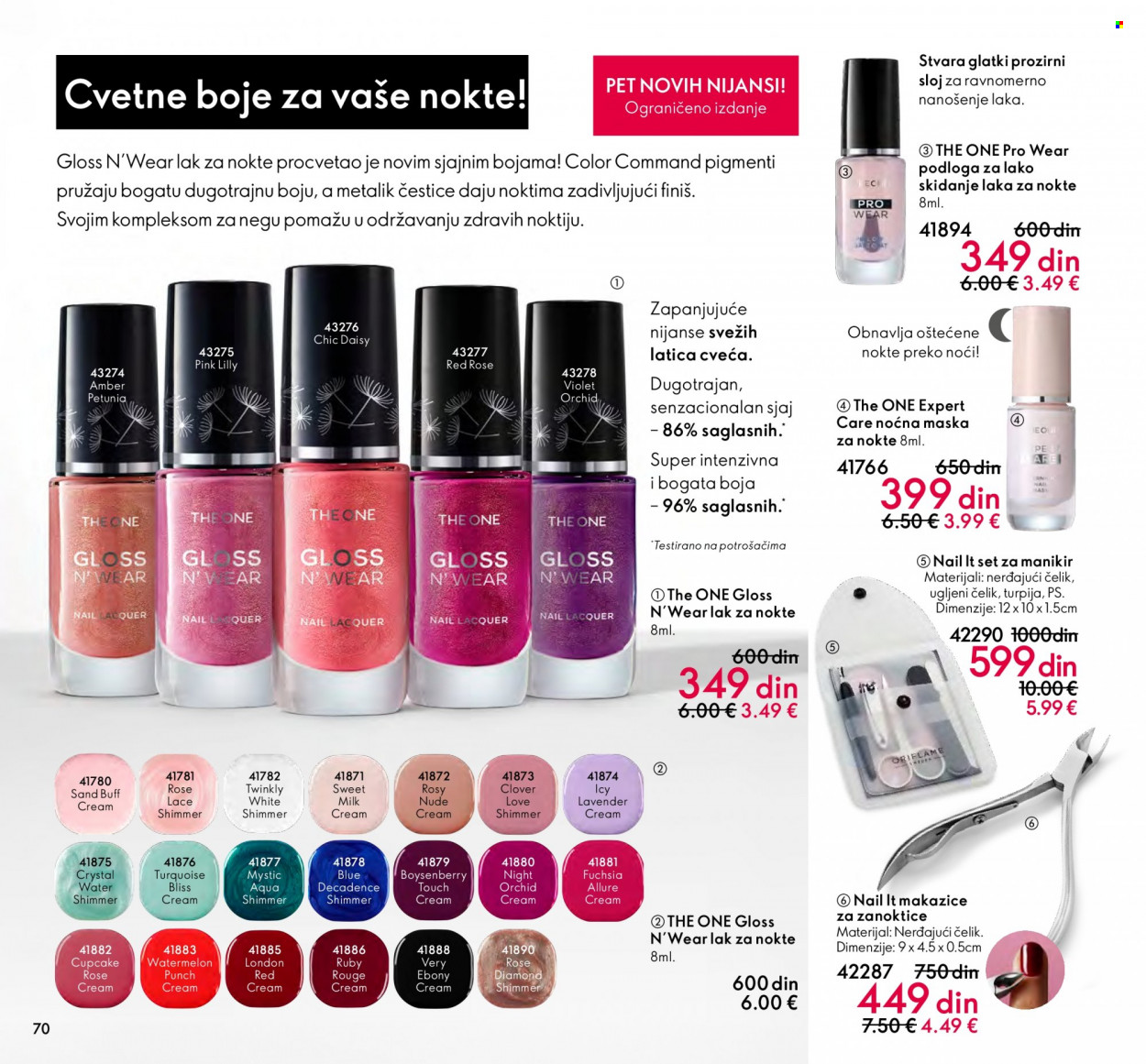 Oriflame katalog - 01.05.2022 - 17.05.2022. Stranica 70