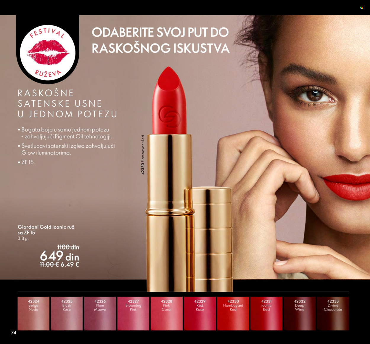 Oriflame katalog - 01.05.2022 - 17.05.2022. Stranica 74