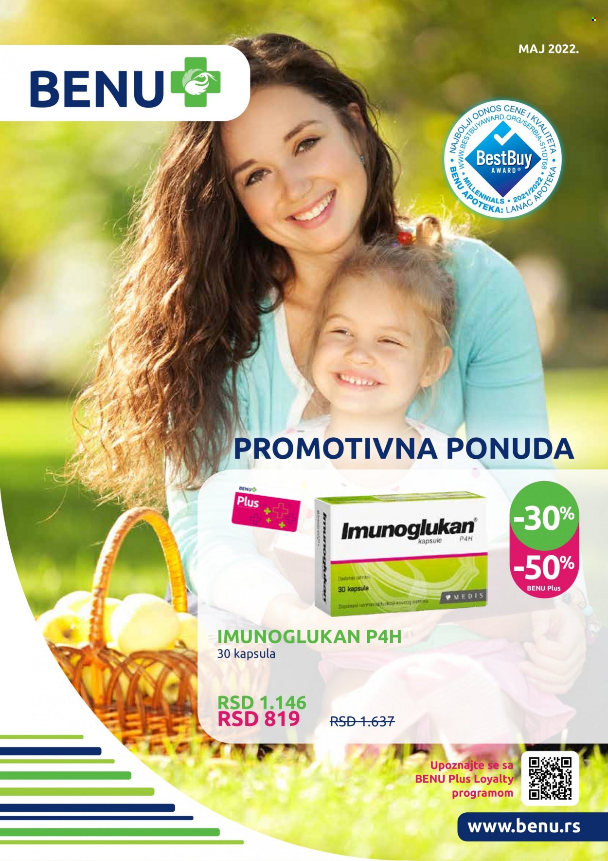 BENU katalog - 01.05.2022 - 31.05.2022. Stranica 1