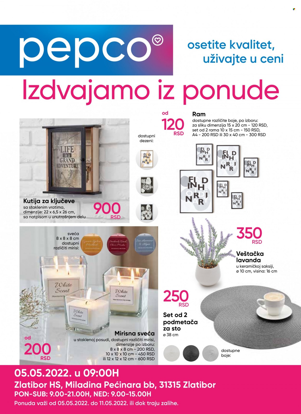 Pepco katalog - 05.05.2022 - 11.05.2022. Stranica 1