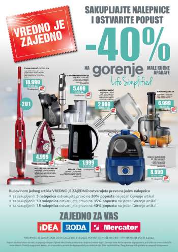 Idea katalog - 09.05.2022 - 31.08.2022.